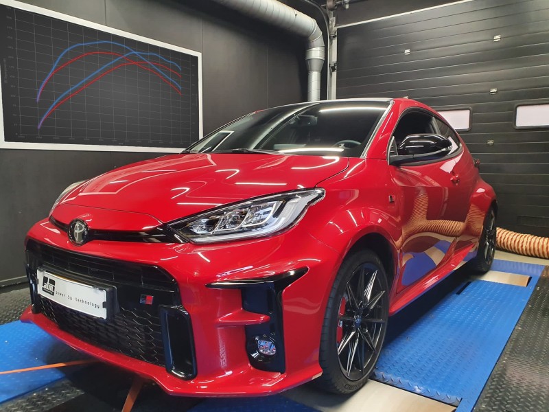 Stage 1 ready for the Toyota Yaris GR 1.6 Turbo | Dyno-ChiptuningFiles.com