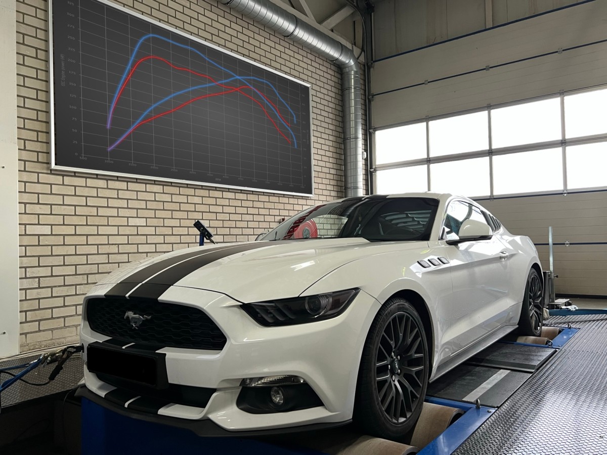 BMS Racing Autotuning - DTE Chiptuning BoostrPro für FORD USA MUSTANG Coupe  290PS 213KW 2.3 EcoBoost Leistungssteigerung