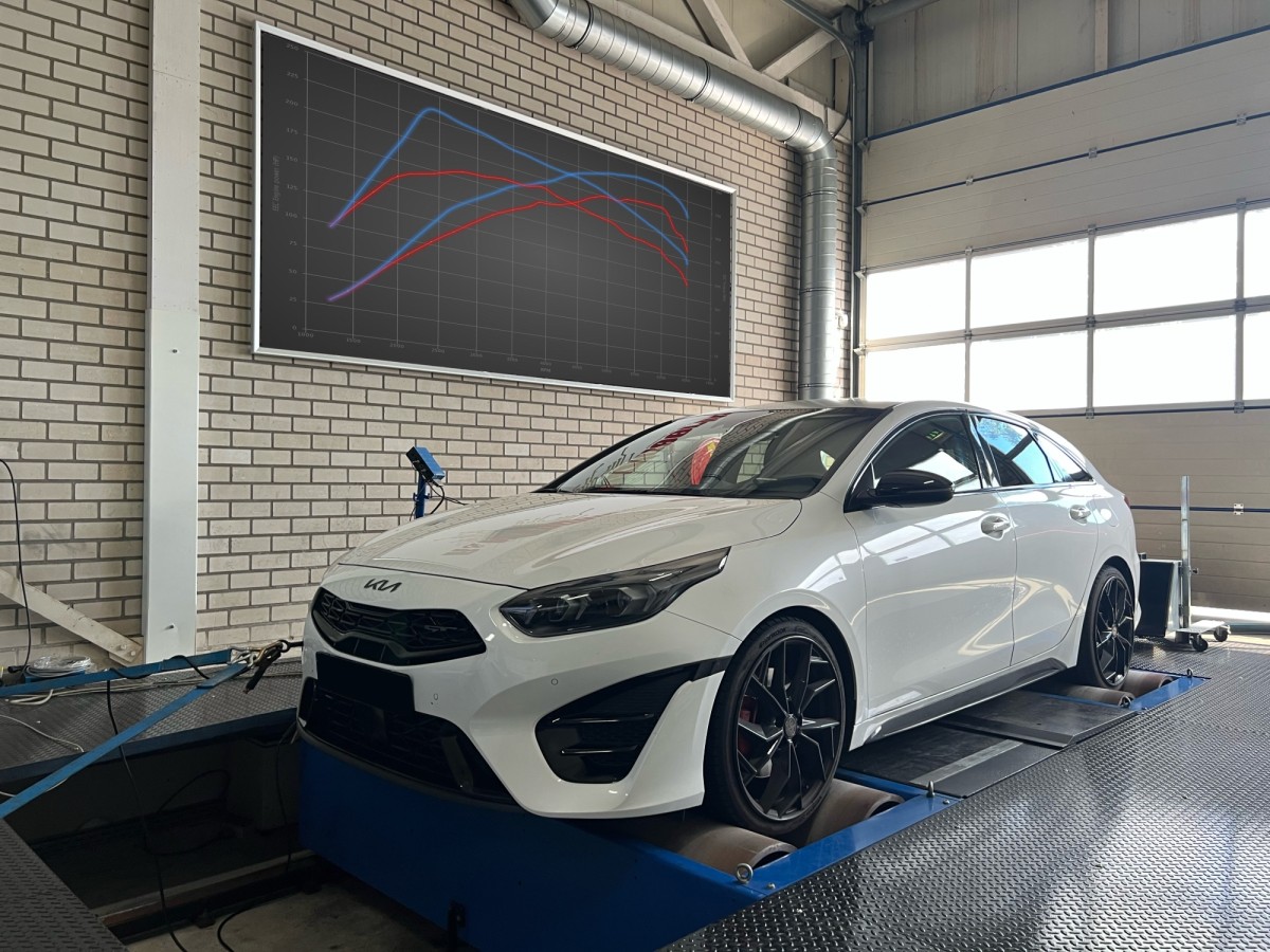 Stage 1 Pr t Pour La Kia Proceed GT 1 6 T GDI Dyno ChiptuningFiles